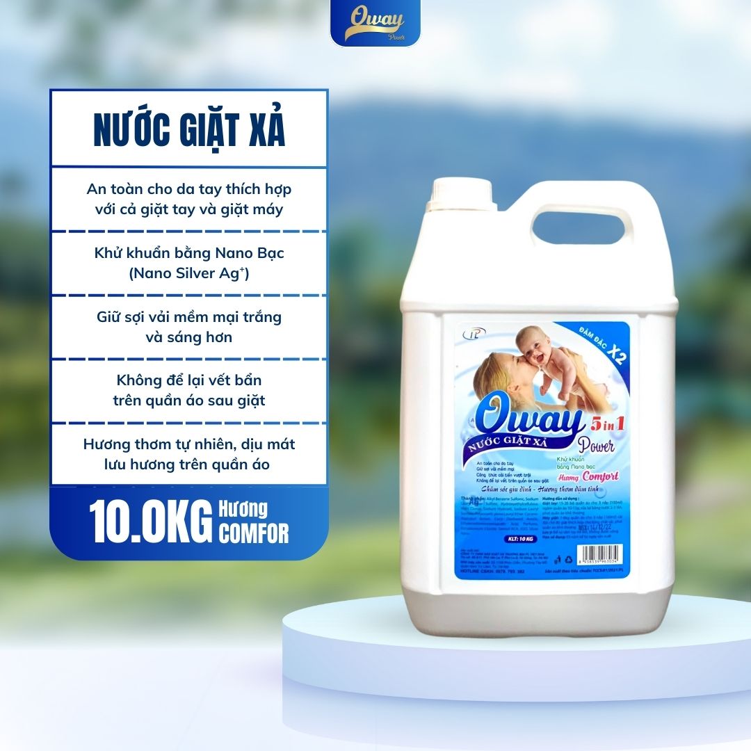 Nước giặt xả - 10kg Hương Comfort