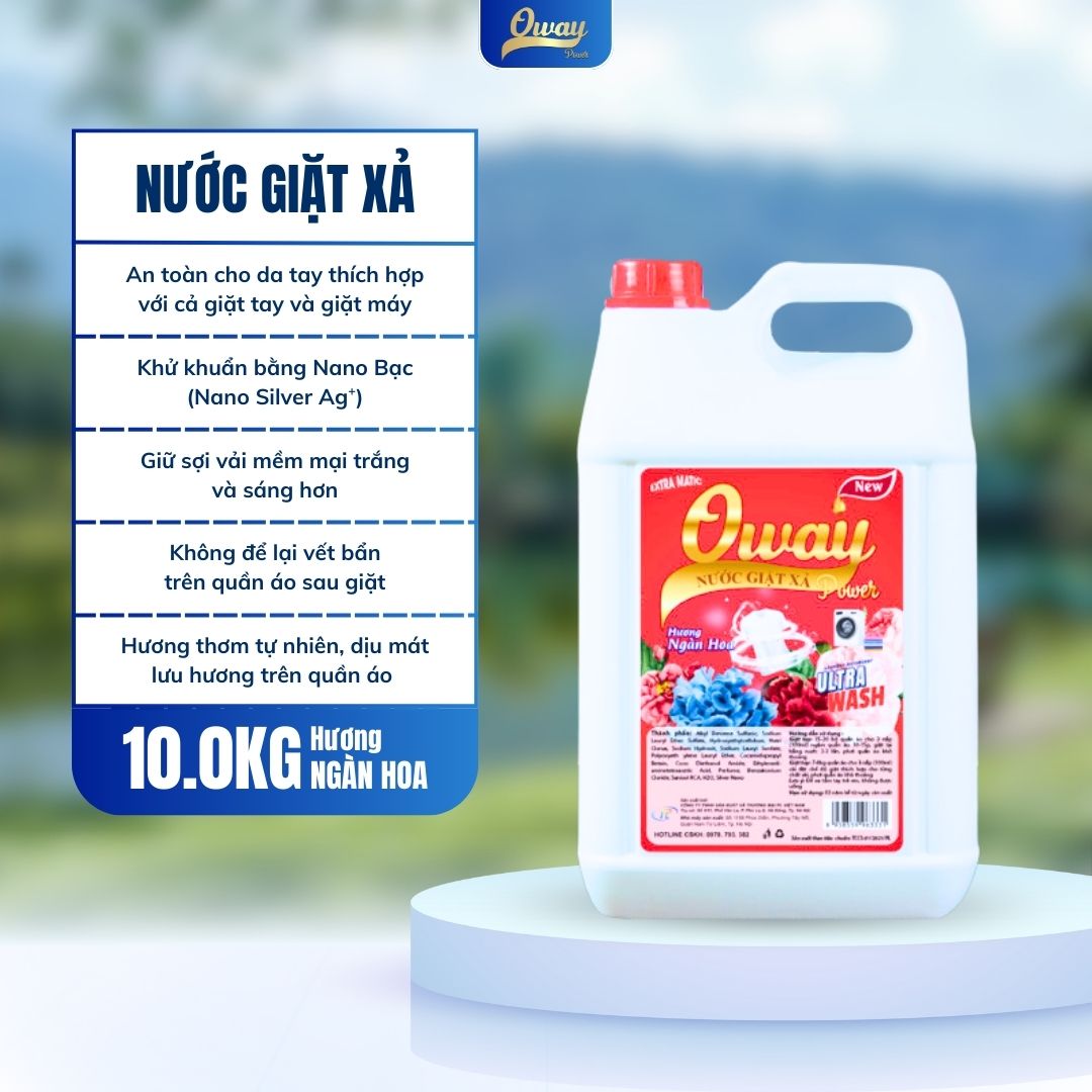 Nước giặt xả - 10kg Hương Ngàn Hoa