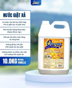 Nước giặt xả - 10kg Hương Vanilla