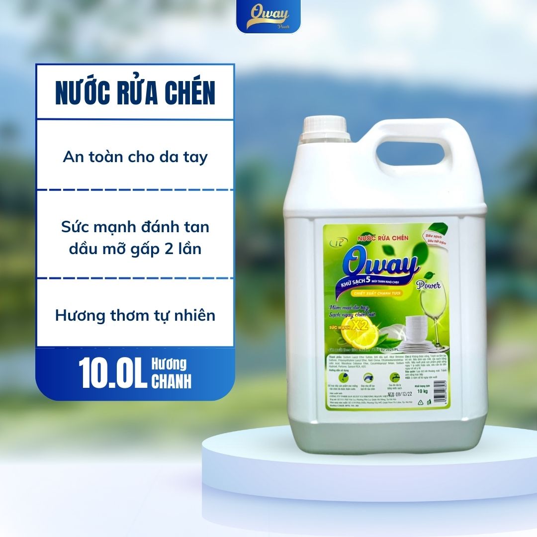 Nước rửa chén - 10Kg Hương Chanh