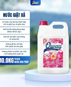 Nước giặt xả - 10kg Hương Nước Hoa Pháp