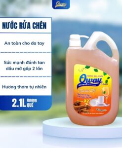 Nước rửa chén - 2,1L Hương Quế