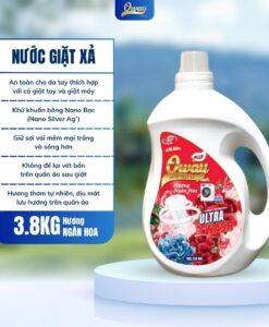 Nước giặt xả - 3.8kg Hương Ngàn Hoa