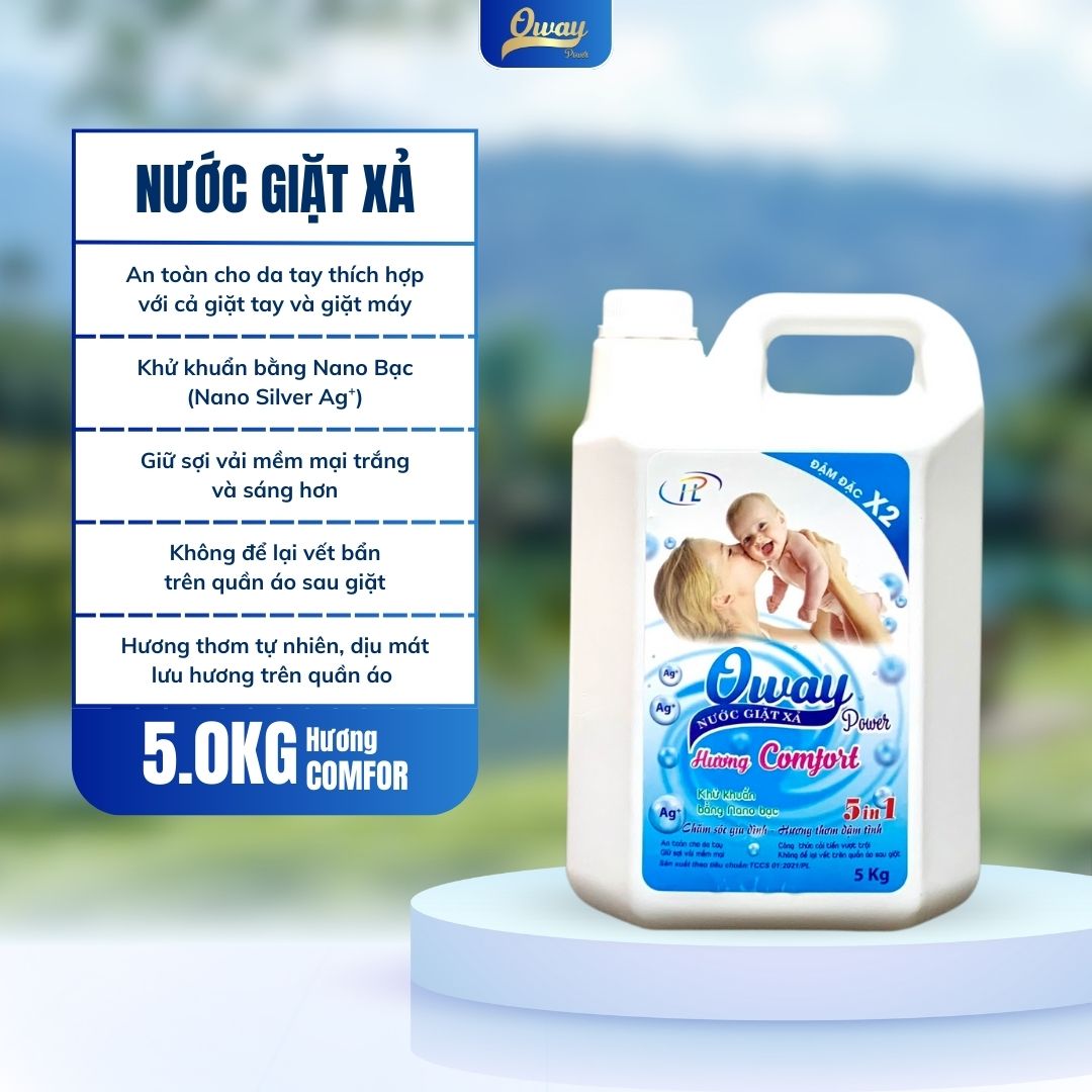 Nước giặt xả - 5kg Hương Comfort