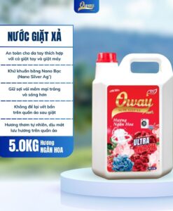 Nước giặt xả - 5kg Hương Ngàn Hoa