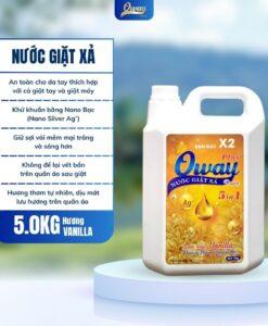 Nước giặt xả - 5kg Hương Vanilla