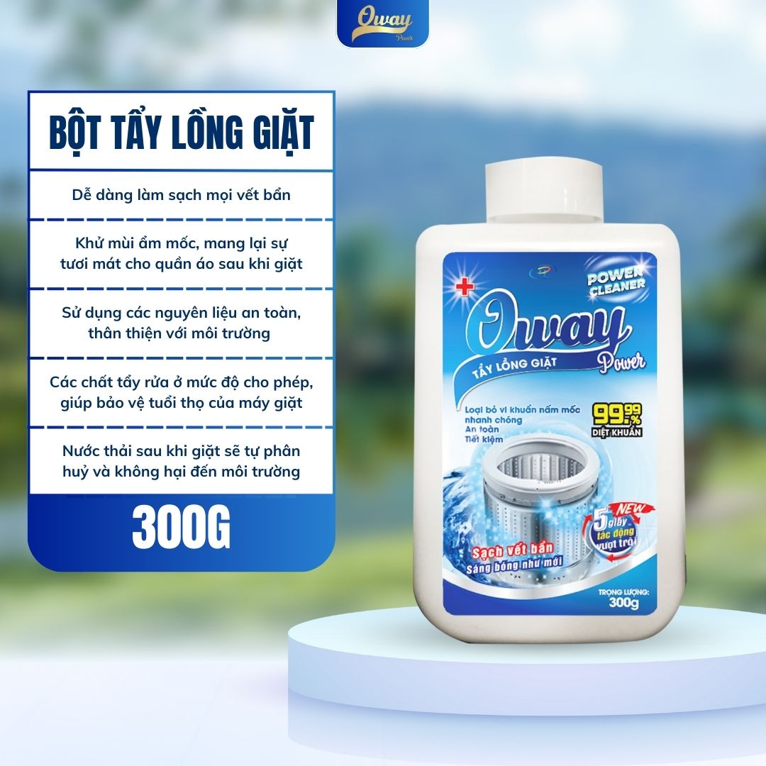 Bột tẩy lồng giặt OwayPower