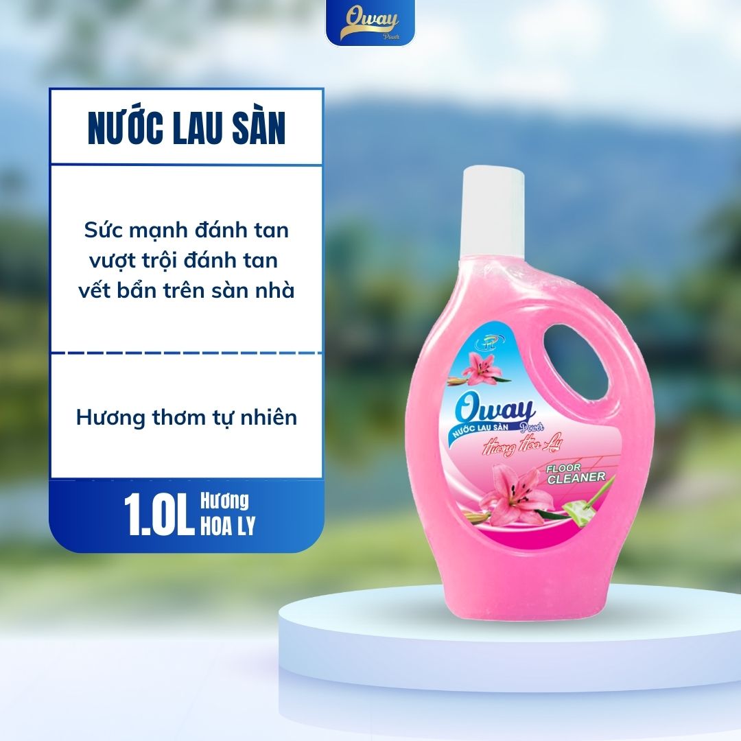 Nước lau sàn 1L - Hương Hoa Ly