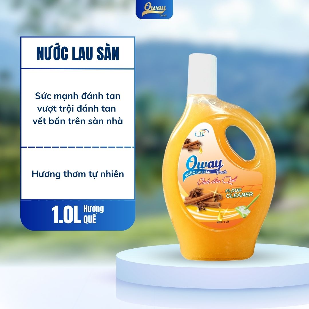 Nước lau sàn 1L - Hương Quế