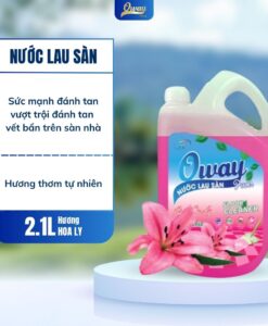 Nước lau sàn 2.1L - Hương Hoa Ly