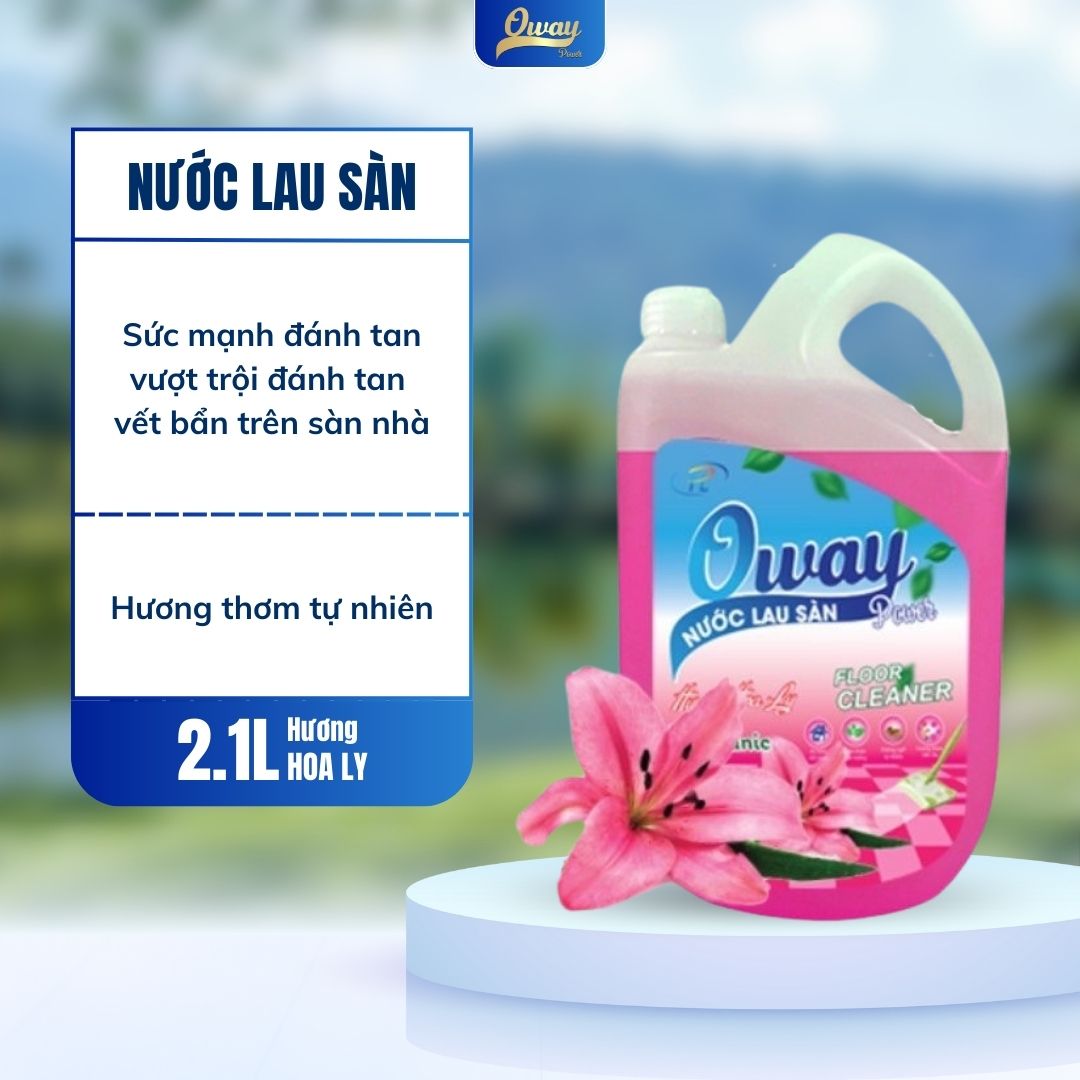 Nước lau sàn 2.1L - Hương Hoa Ly