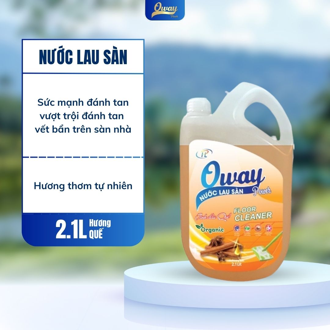 Nước lau sàn 2.1kg - Hương Quế