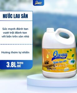 Nước lau sàn 3.8kg - Hương Quế