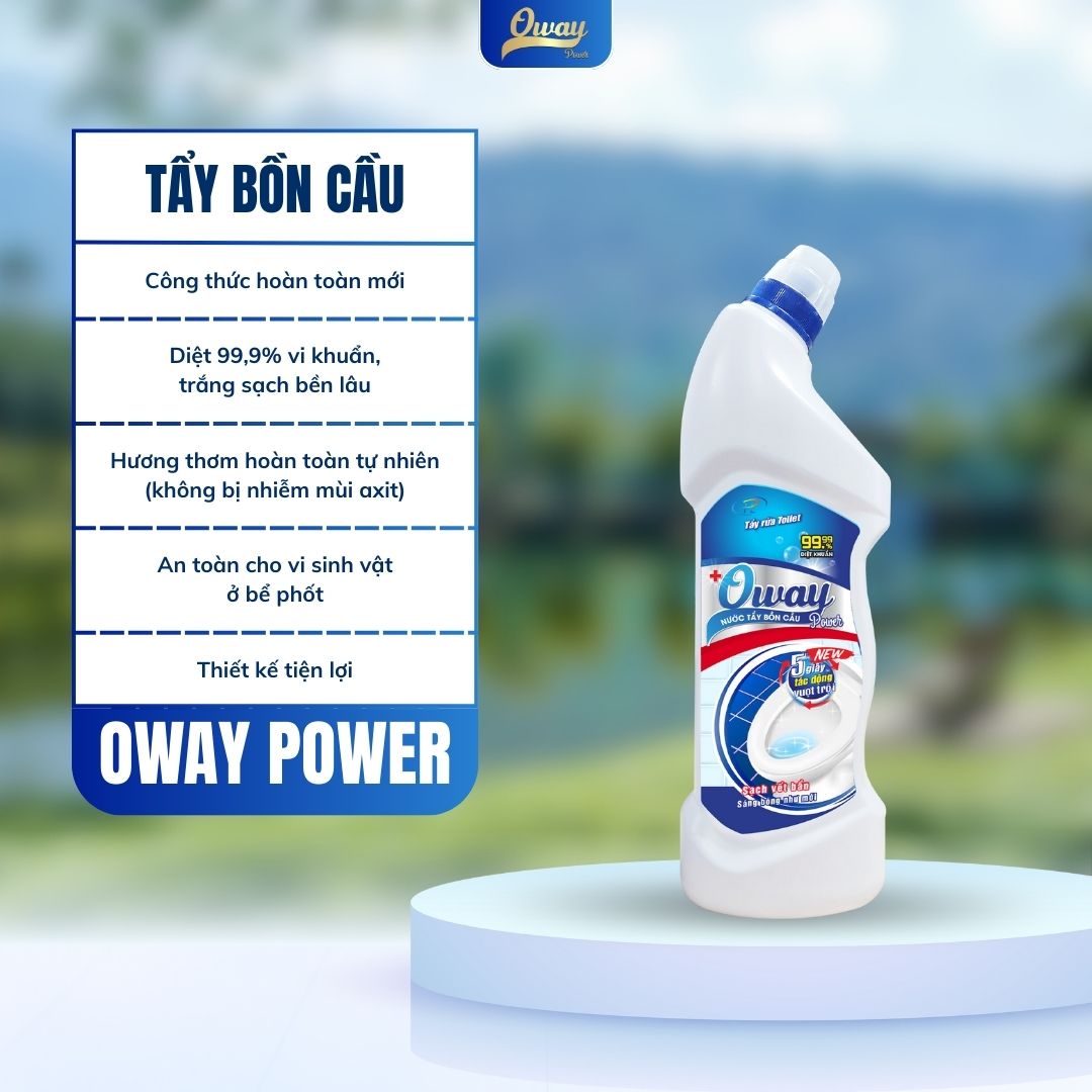 Tẩy bồn cầu OwayPower